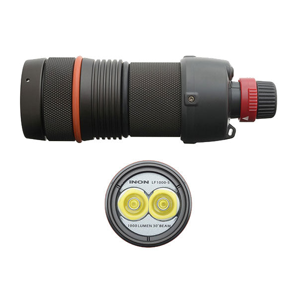 INON LF1000-S LED Flashlight (1,000 Lumens, 30° Beam) INON LF1000-S LED Flashlight (1,000 Lumens, 30° Beam)